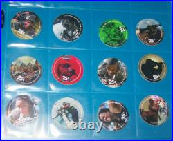 AAFES Pogs All of the 43 sets 2001 2017 printing A. U. Condition