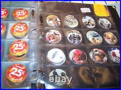 AAFES Pogs All of the 43 sets 2001 2017 printing A. U. Condition