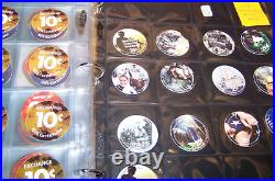 AAFES Pogs All of the 43 sets 2001 2017 printing A. U. Condition
