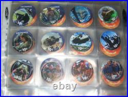 AAFES Pogs All of the 43 sets 2001 2017 printing A. U. Condition