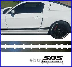 ABS side splitters for all 2005-2014 MUSTANGS & Shelby GT500s