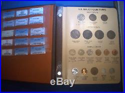 ALL 76 Coin 1804 to 2007 COMPLETE Dansco US TYPE SET Collection in AU to UNC