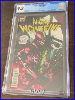 ALL-NEW WOLVERINE # 2 CGC 9.8 X-23 125 LOPEZ VARIANT COVER First Gabby X-Men
