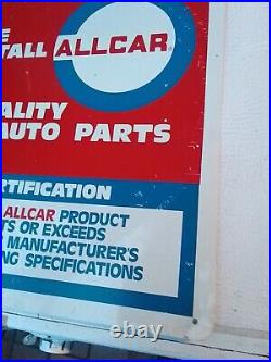AMERICAN GARAGE SIGN WE INSTALL ALL CAR QUALITY AUTO PARTS 1960s1970, s SIGN