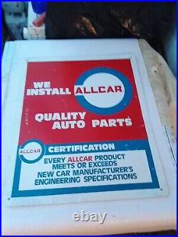 AMERICAN GARAGE SIGN WE INSTALL ALL CAR QUALITY AUTO PARTS 1960s1970, s SIGN