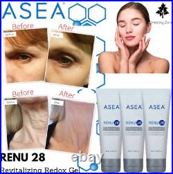 ASEA Anti-aging RENU 28 Revitalizing REDOX Gel 4x90 ml Exp. 01/2025 FREE SHIP