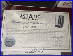 ASTATIC D-104 Silver Eagle Final Edition New In Case with COA certificate