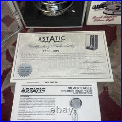 ASTATIC D-104 Silver Eagle Final Edition New In Case with COA certificate