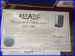 ASTATIC D-104 Silver Eagle Final Edition New In Case with COA certificate