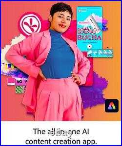 Adobe Creative Cloud All Apps on USB Data Card 12 Months Account Activation