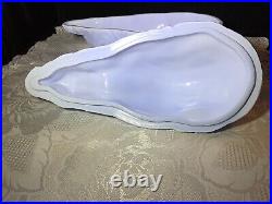 Adorable Blue Milk Glass Bunny Rabbit Covered Dish? NMGCS Piece 2007 PA Rare