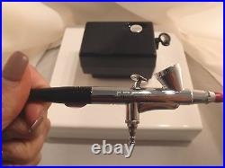 Air Airbrush System Luminess 3 Speed PRO Compressor &No drip Stylus NO MAKEUP