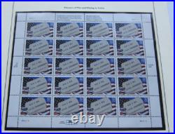 All 17 U. S. Commemorative Postage Stamp Panes for1995. Two panes excluded