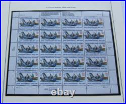 All 17 U. S. Commemorative Postage Stamp Panes for1995. Two panes excluded