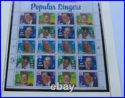 All 18 U. S. Commemorative Small Stamp Panes for 1994. One pane excluded
