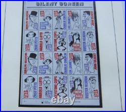 All 18 U. S. Commemorative Small Stamp Panes for 1994. One pane excluded