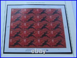 All 28 U. S. Commemorative Postage Stamp Panes for 2004