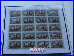 All 28 U. S. Commemorative Postage Stamp Panes for 2004