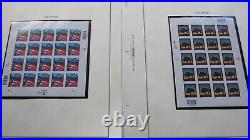 All 33 U. S. Commemorative Postage Stamp Panes for 2001. Two panes excluded