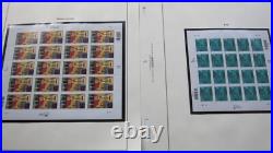 All 33 U. S. Commemorative Postage Stamp Panes for 2001. Two panes excluded