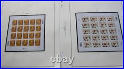 All 33 U. S. Commemorative Postage Stamp Panes for 2001. Two panes excluded