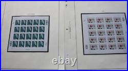 All 33 U. S. Commemorative Postage Stamp Panes for 2001. Two panes excluded