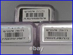 All 3 Mints BU GEM 1943 Steel Lincoln Penny Cents P-D-S NGC MS66. #2 All 3 Mints BU GEM 1943 Steel Lincoln Penny Cents P-D-S NGC MS66. #2