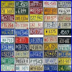 All 50 United States License Plates VINTAGE OLDER SET Premium Set