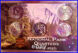 All 5 2020 W Quarters 25¢ (set) V75 Samoa Weir Farm Salt River Marsh Tallgrass