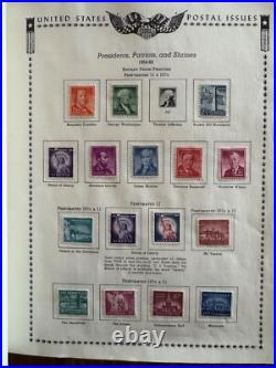 All American Stamp Album Unused Stamp Collection Plus Hundreds of Used Stamps All American Stamp Album Unused Stamp Collection Plus Hundreds of Used Stamps