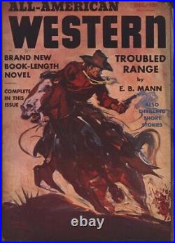 All-American Western 1940 December, #1. Pulp