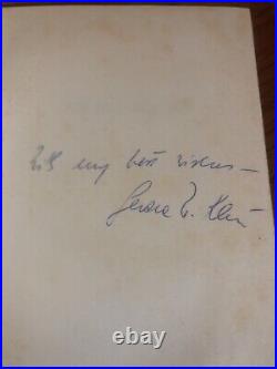 All But My Life. By Klein, Gerda Weissmann. HB. First Edition. SIGNED