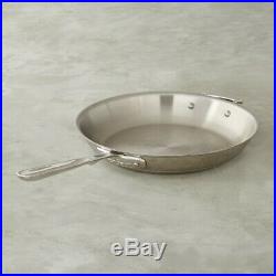 All-Clad 12 inch Copper Core 5-Ply Fry pan with Helper handle and Lid
