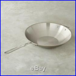 All-Clad 6414 SS Copper Core 5-Ply Bonded Dishwasher Safe 14 Wok