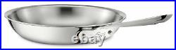 All-Clad Stainless Steel D3 and D5 Fry Pans, Your Choice of 8- 9- 10 12