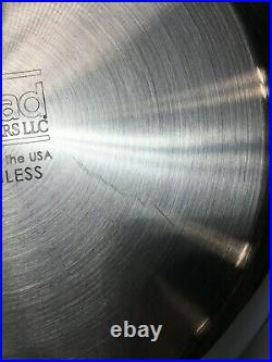 All-Clad Stainless Steel D3 and D5 Fry Pans, Your Choice of 8- 9- 10 12