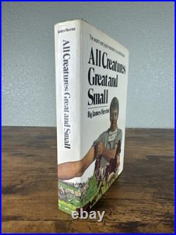 All Creatures Great And Small By James Herriot 1st Ed Hc/dj Vg $12.95