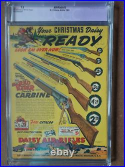 All Flash 3 1941 Cgc 7.5 Gardner Fox Ad For All Star Comics 8 Sensation Comics 1
