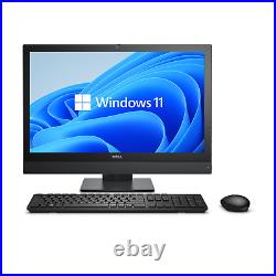 All In one pc 24 Dell Optiplex 7440 fast AiO i5 6thGen 16GB RAM 240GB SSD win11