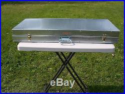 All Metal Deluxe Folding Camp Table Tent Camping Riley Stoves