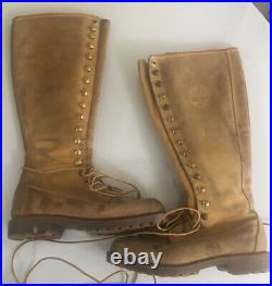 All My Children Soap Opera SIGNED EDNA Timberland Boots 1970-80s Sandy Gabriel