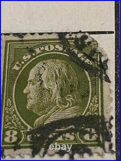 All Nations Postage Stamp Album United States George Washington Green 1Cent RARE