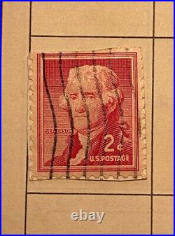 All Nations Postage Stamp Album United States George Washington Green 1 cent