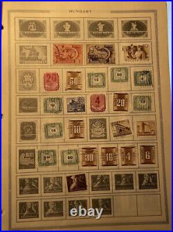 All Nations Postage Stamp Album United States George Washington Green 1 cent