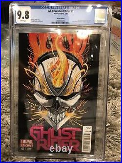All-New Ghost Rider #1 150 Moore Variant CGC 9.8 1st Robbie Reyes HTF HULU Show