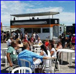 All New Kitchen Equipment Custom Built Food Truck Concession Trailer