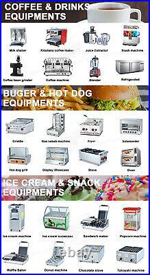 All New Kitchen Equipment Custom Built Food Truck Concession Trailer