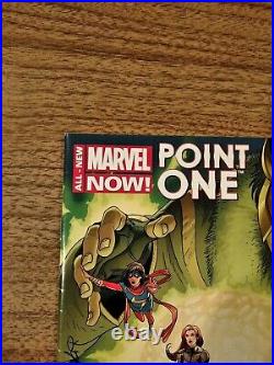 All New Marvel Now Point One #1 1st. Appearance Kamala Khan Sharp Vf+ Or Better