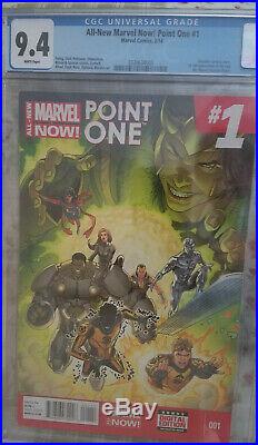 All New Marvel Now Point One 1 CGC 9.4 1st appearance Kamala Khan Ms. Marvel NM