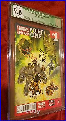 All-New Marvel Now! Point One #1 CGC 9.6 Green Label Signed 1st Kamala Khan